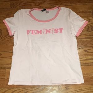 unused DIVIDED feminist T-Shirt from H&M